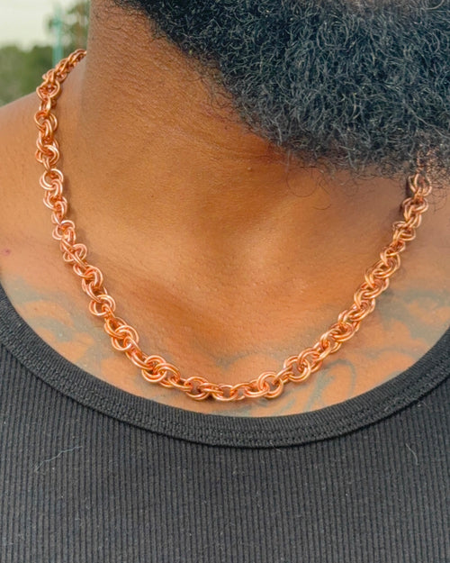 100% Copper NECK LINKS  • Choose Your Style •