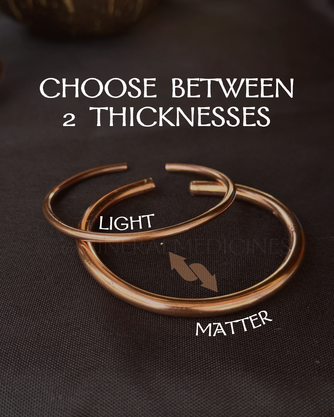 Copper Bangle  *2 SIZES*