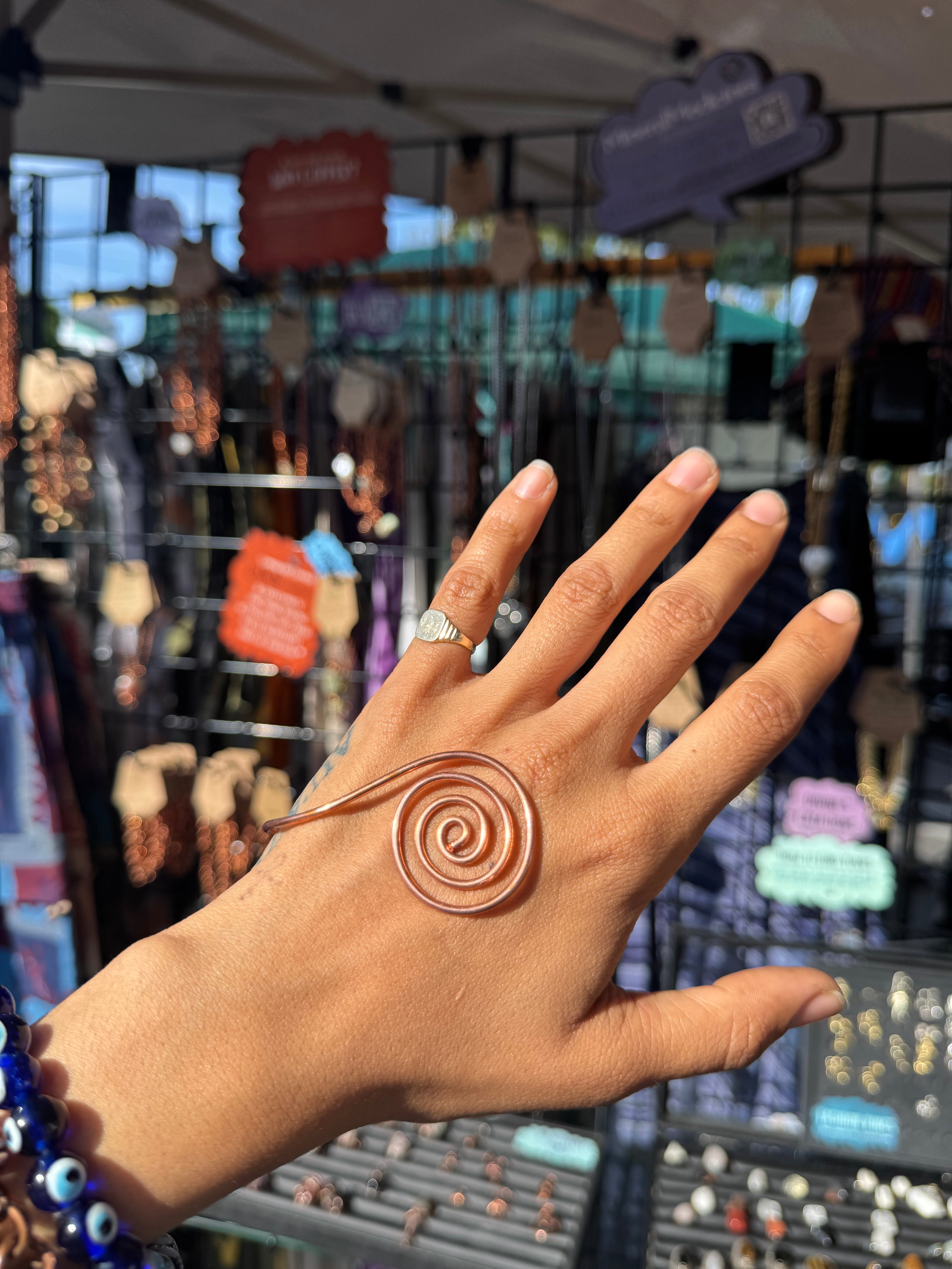 Palm Key — Handheld Copper Current