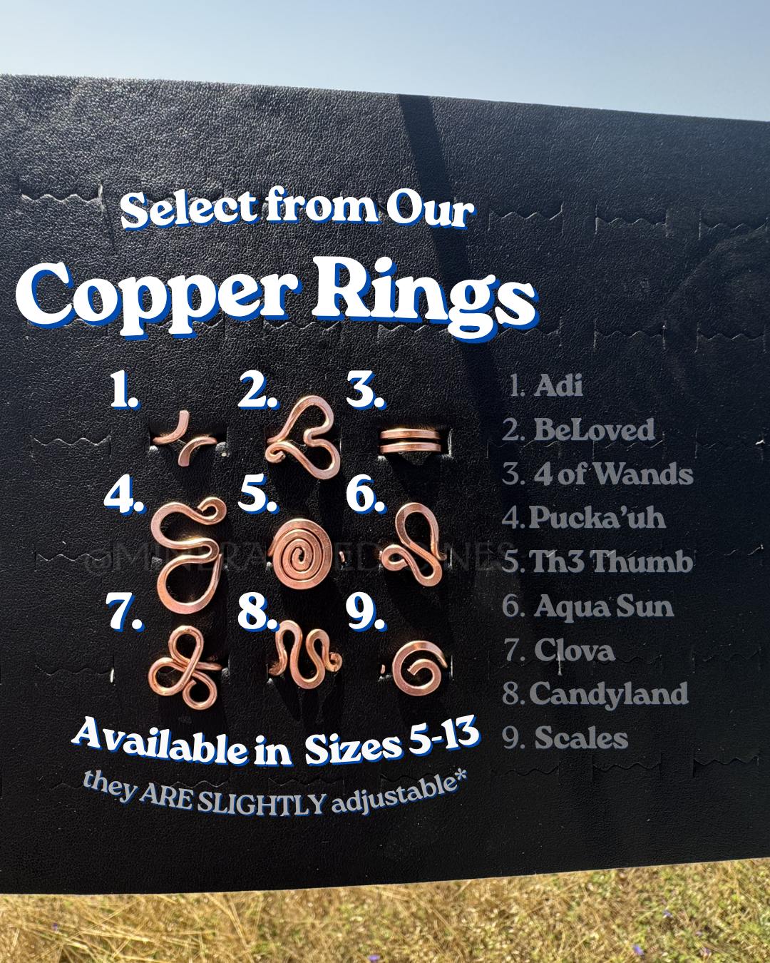 Copper Rings | Collection 001