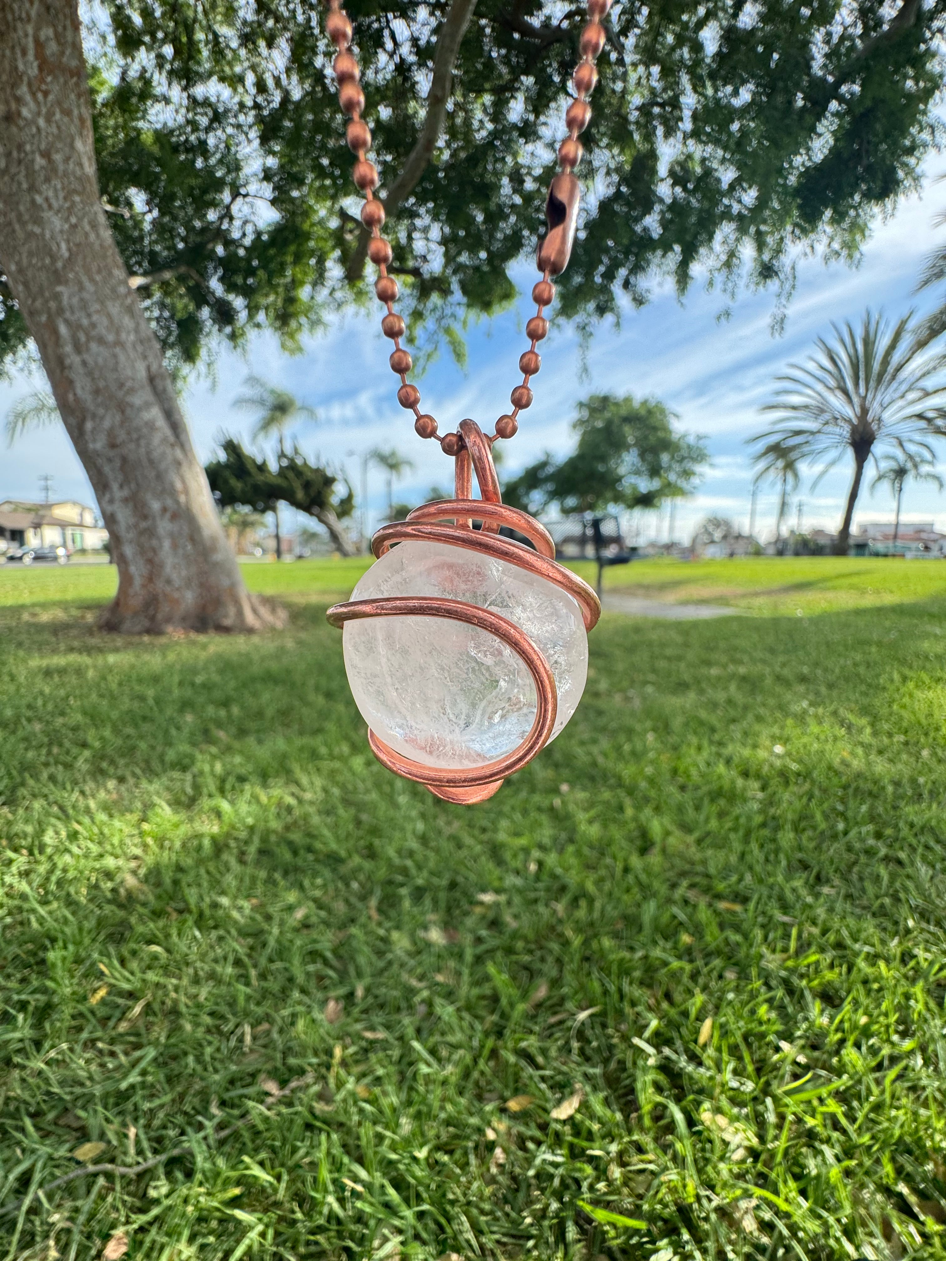 Clear Quartz • Twisted Wraps •