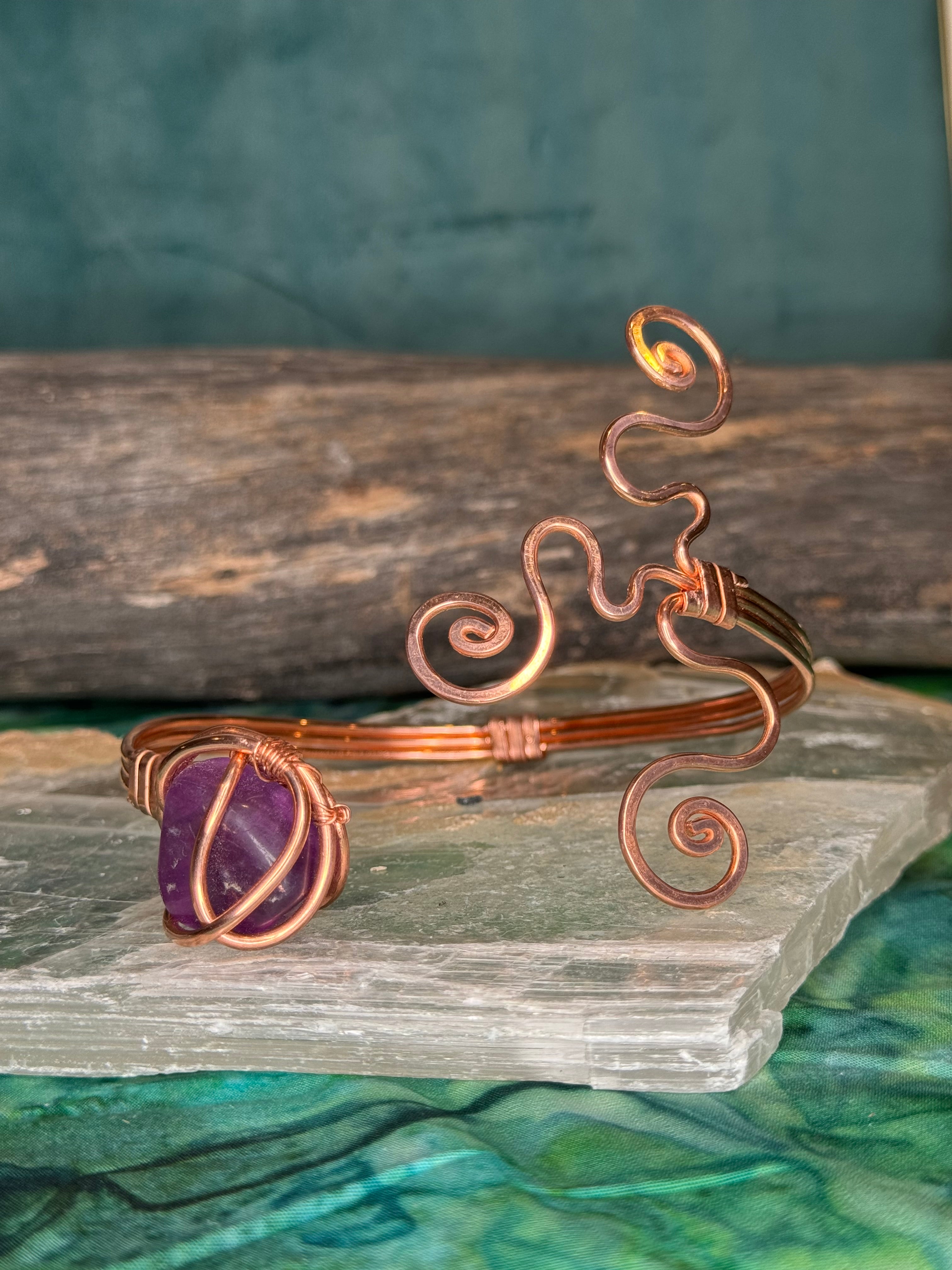 Fluorite Arm Cuff