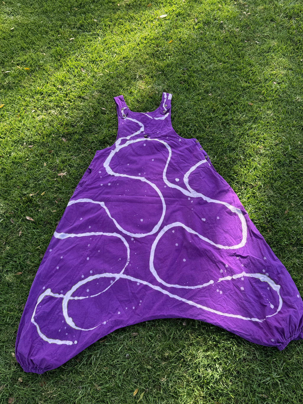 100% COTTON Jumper •Purple Tie-Dye L|XL•  1 of 1