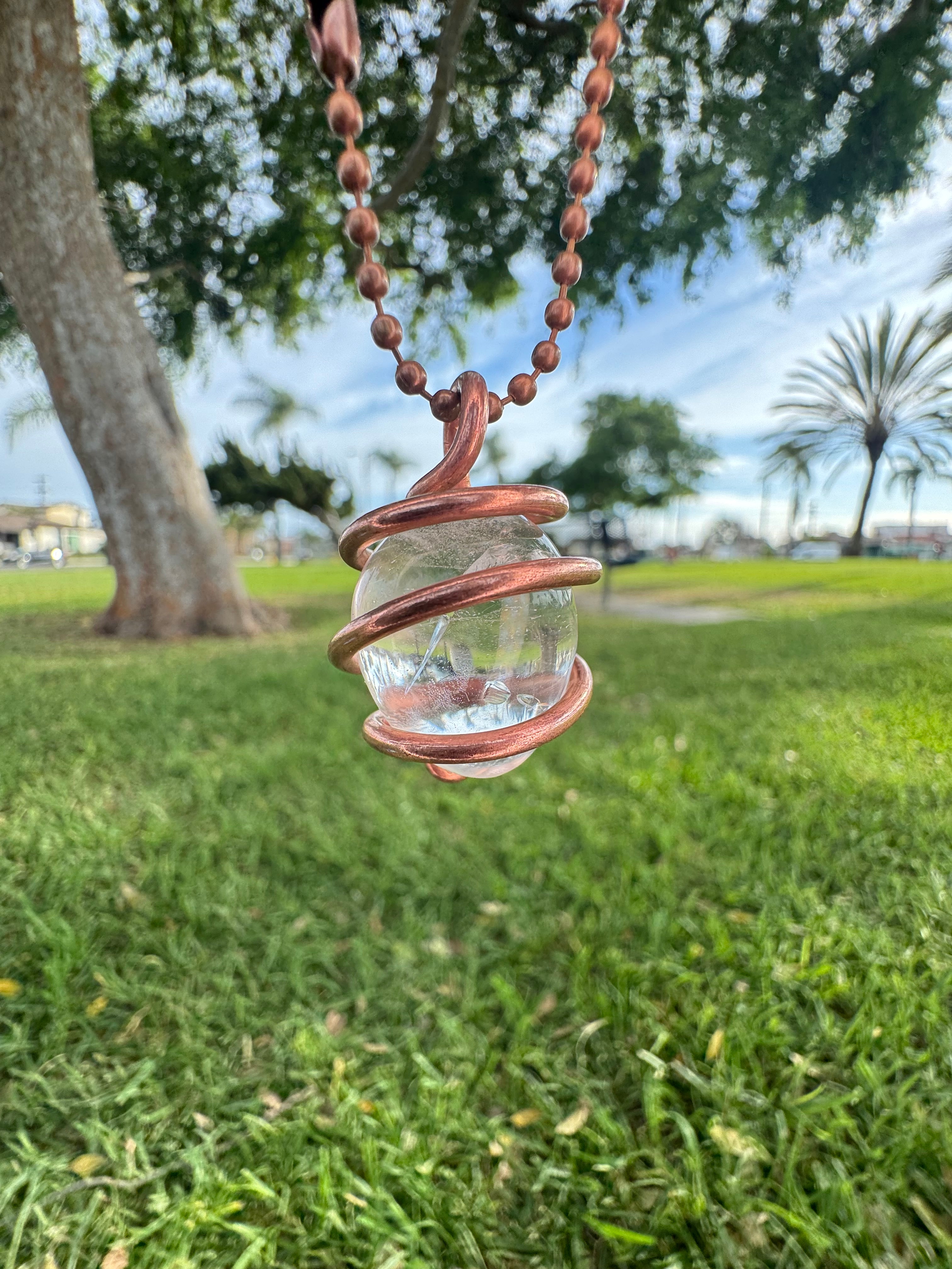 Clear Quartz • Twisted Wraps •