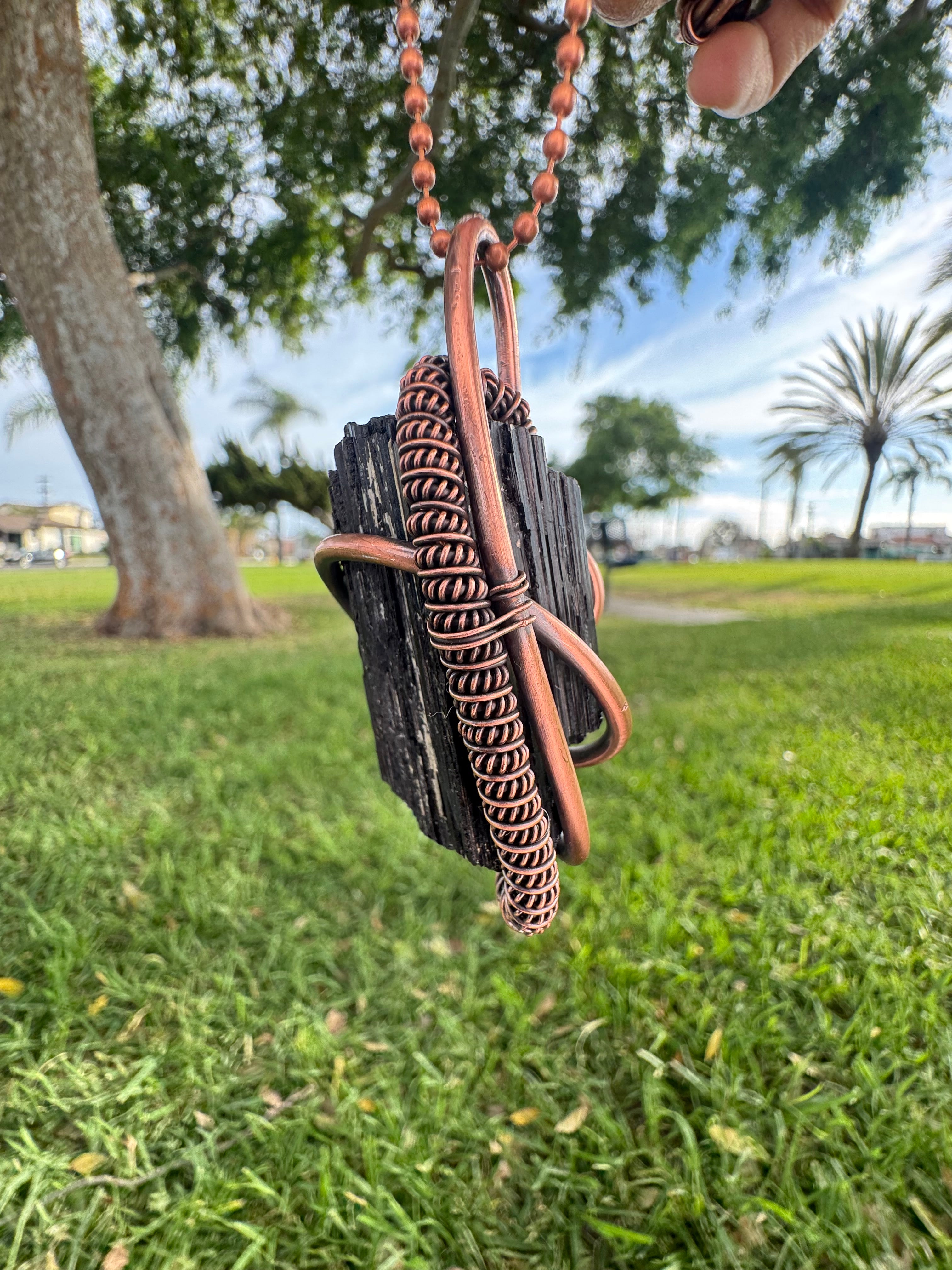 Black Tourmaline • Twisted Wraps •