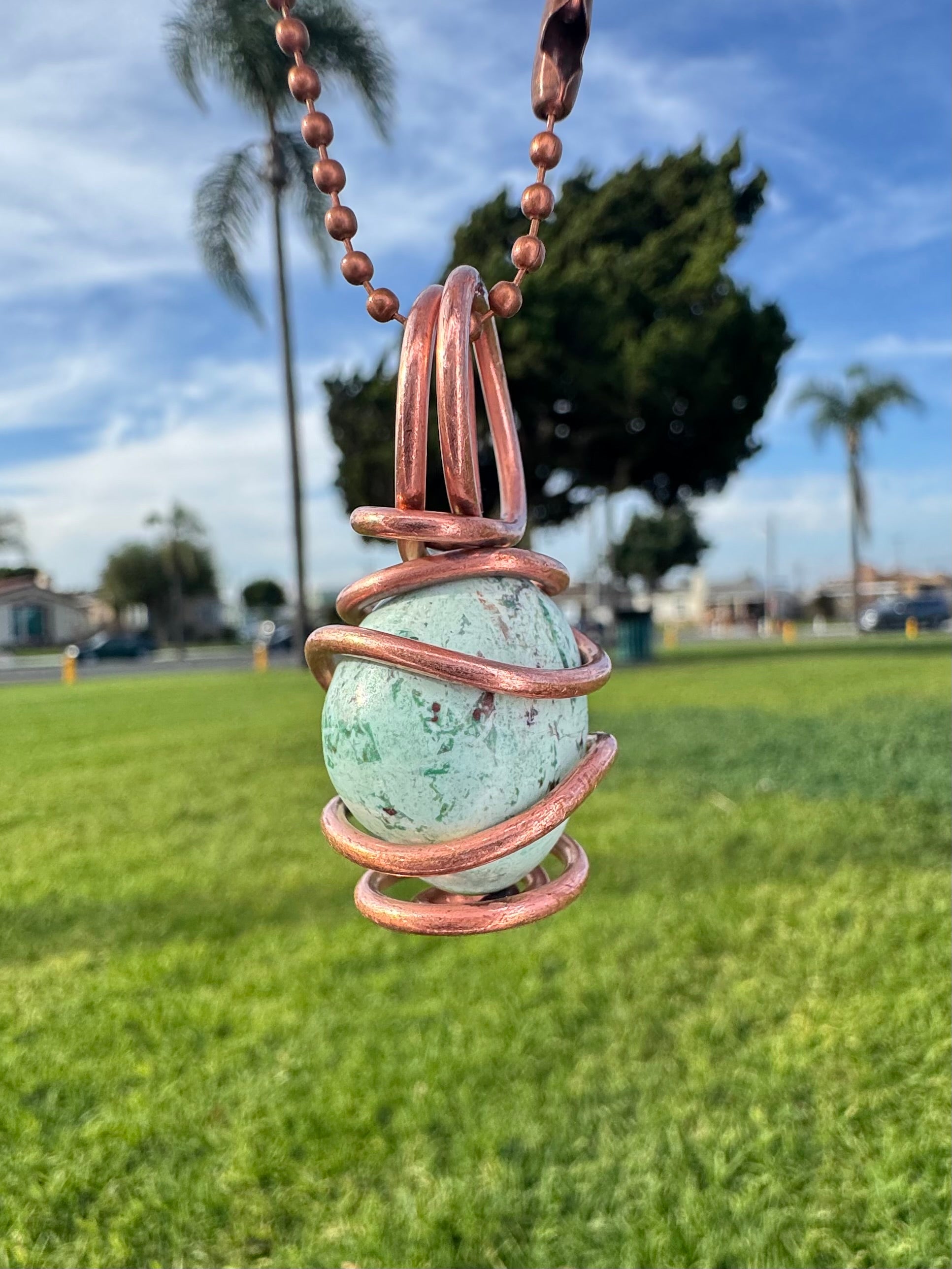 Chrysocolla • Twisted Wraps •
