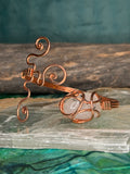 Tourmalinated Quartz Arm Cuff : B