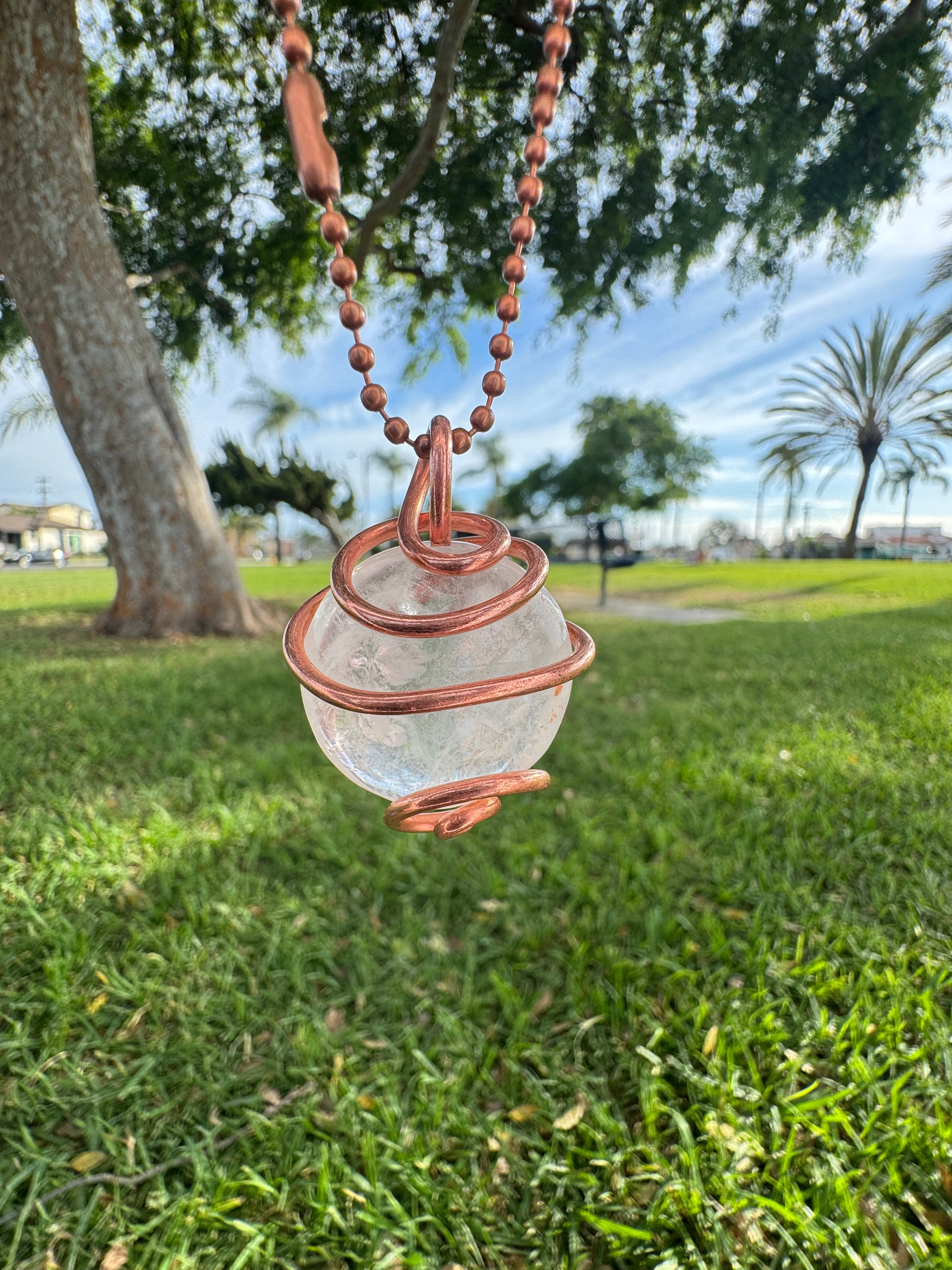 Clear Quartz • Twisted Wraps •