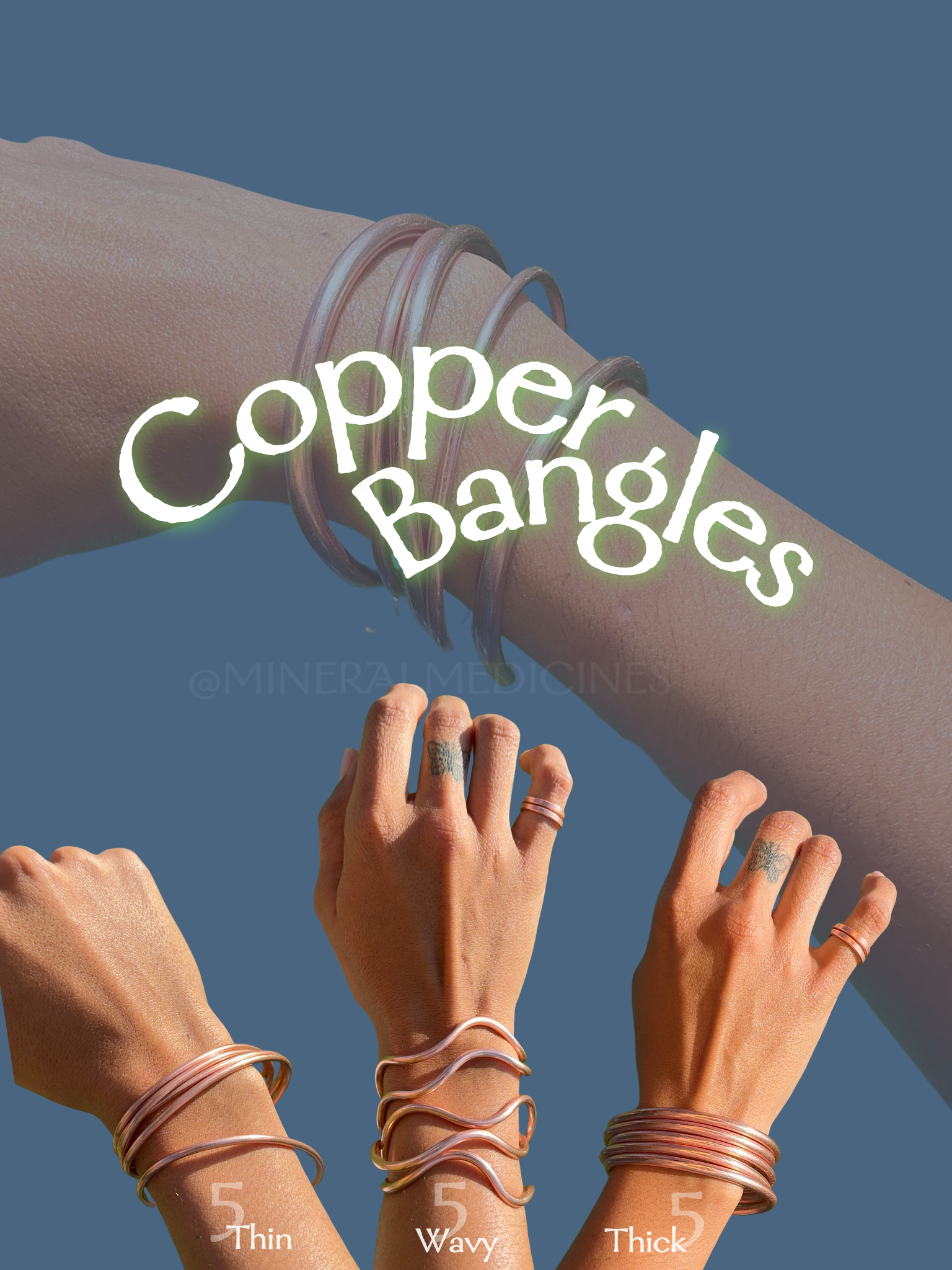 Copper Cuff | Single or Sets |
