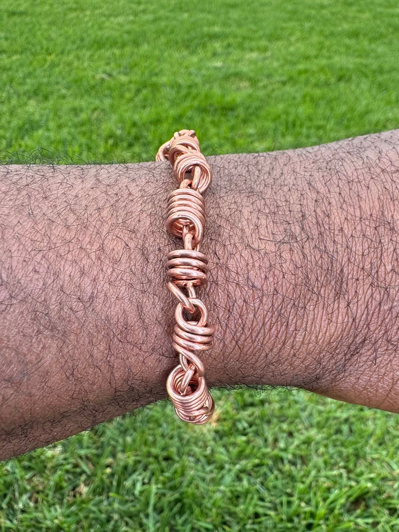 100% Copper WRIST LINKS • Choose Your Style •
