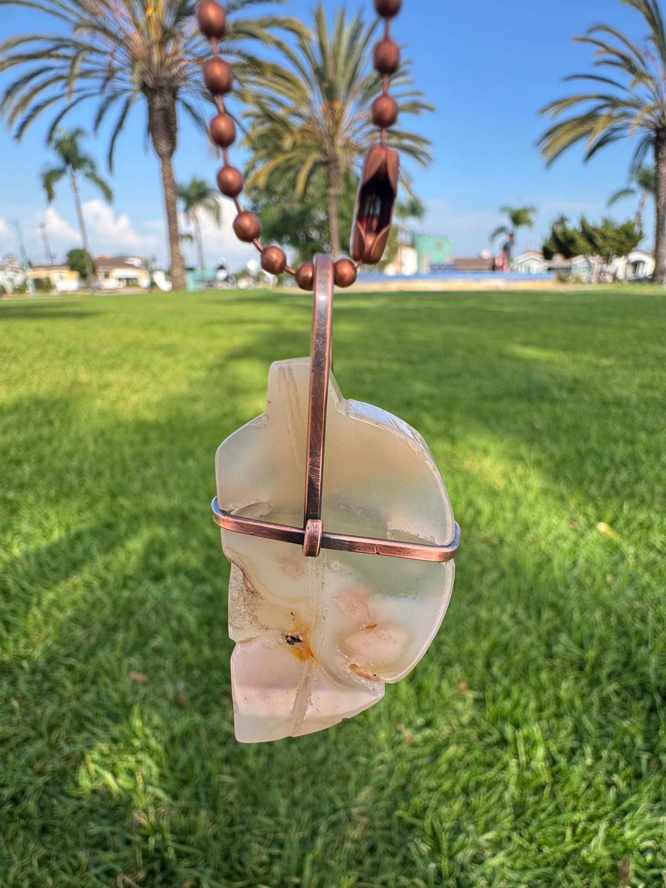 Flower Agate Leaf • Twisted Wraps •