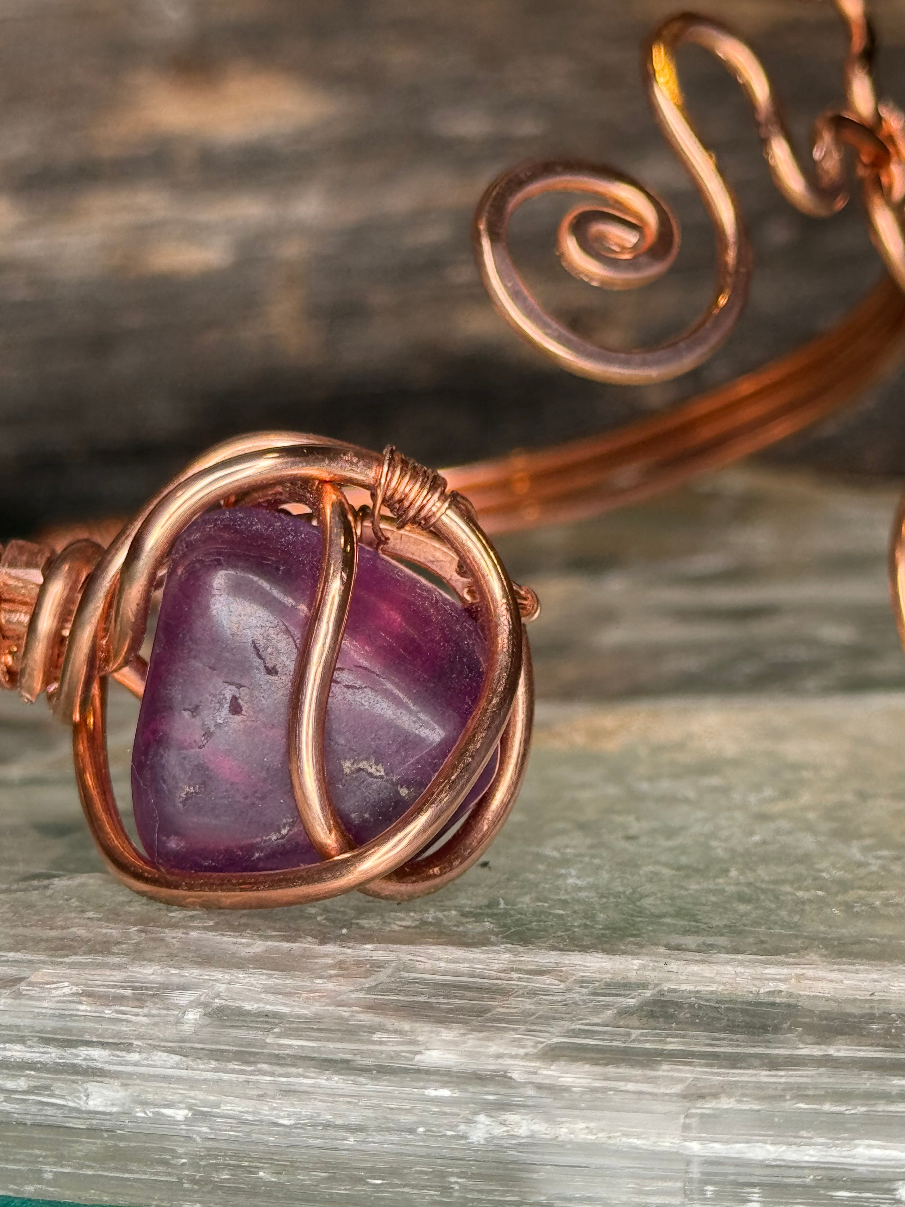 Fluorite Arm Cuff