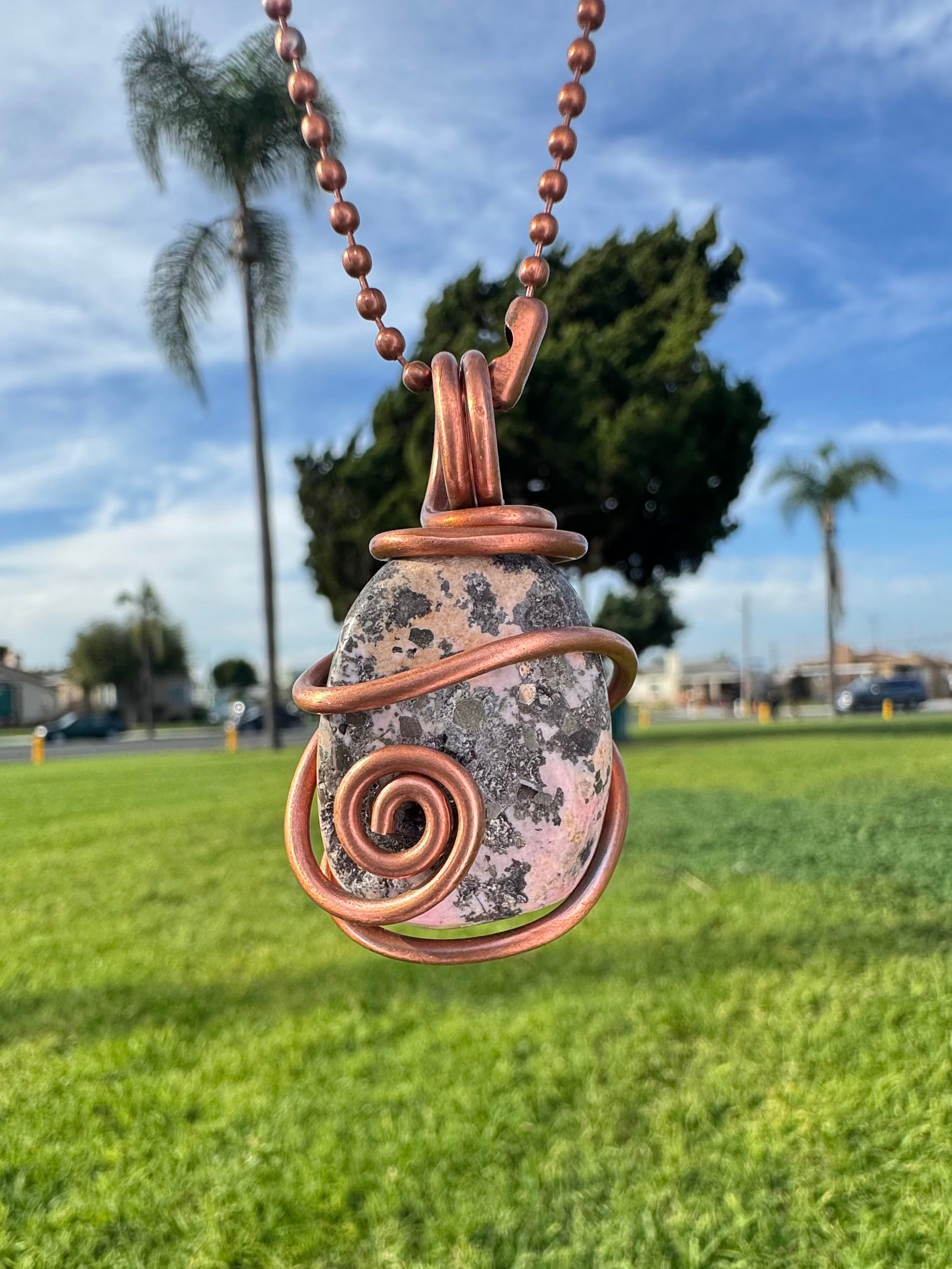 Rhodonite • Twisted Wraps • of the Ages