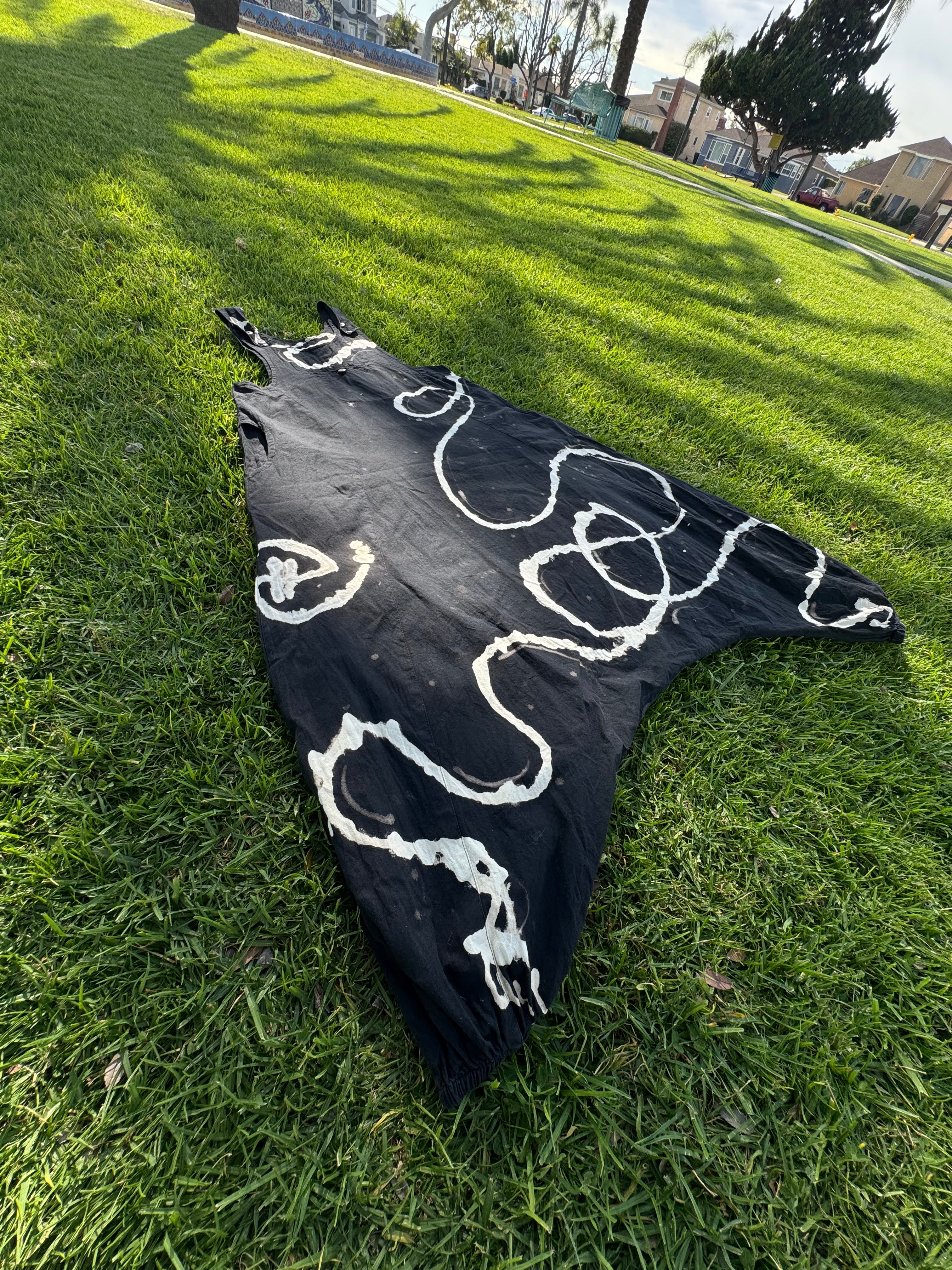 100% COTTON Jumper •Black Tie-Dye L|XL•  1 of 1