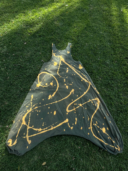 100% COTTON Jumper •Green Tie-Dye L|XL•  1 of 1