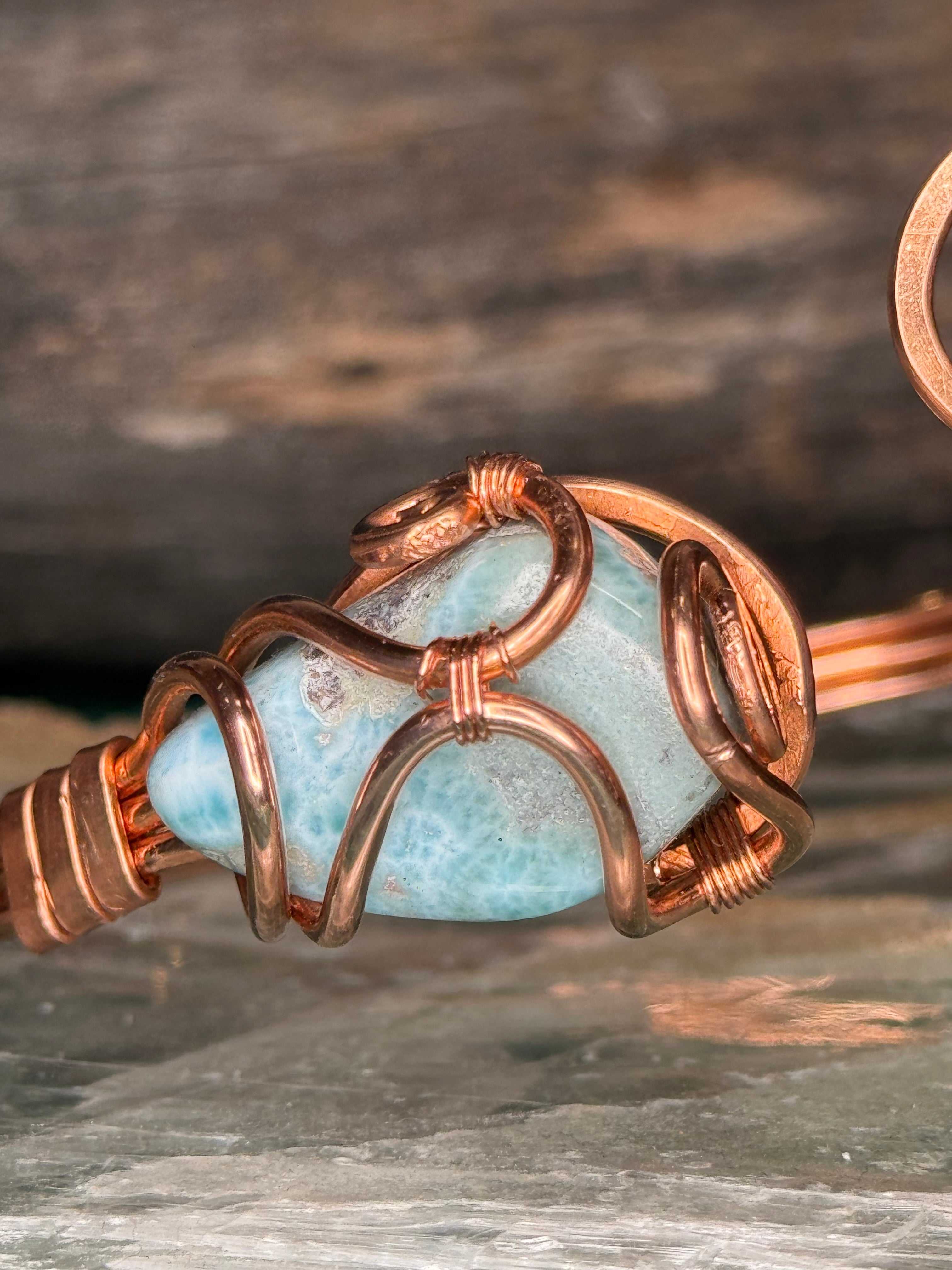Larimar Arm Cuff