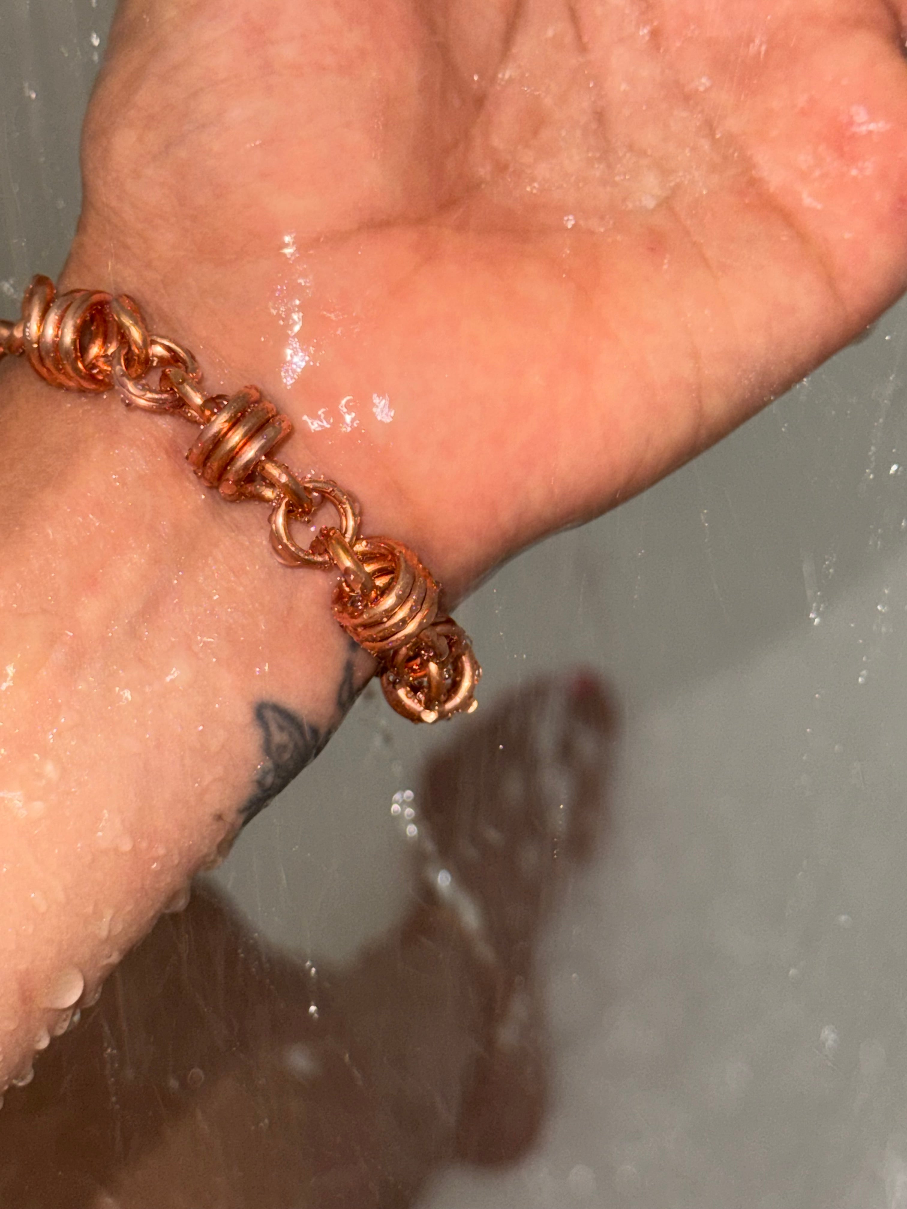 100% Copper WRIST LINKS • Choose Your Style •