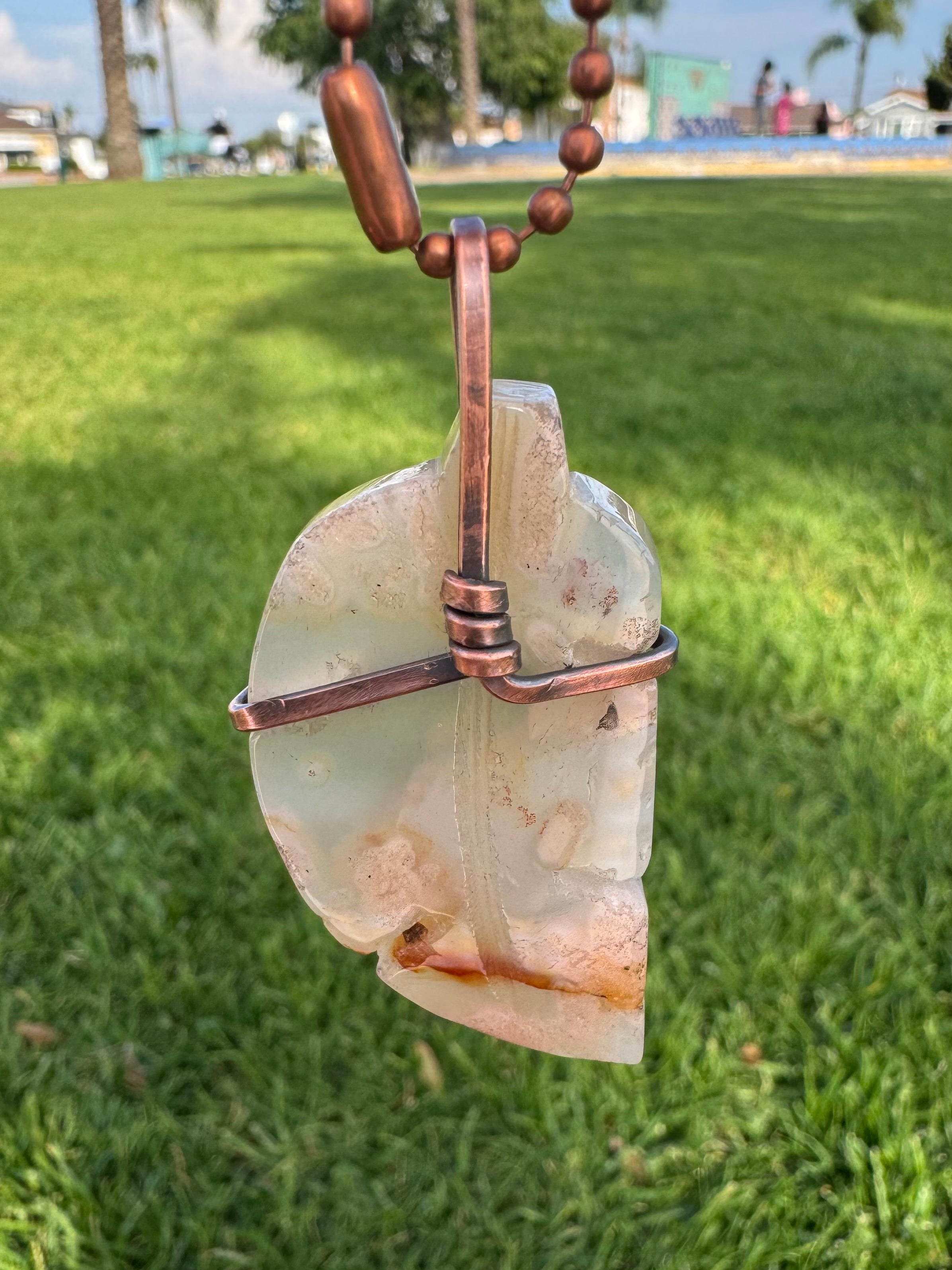 Flower Agate Leaf • Twisted Wraps •