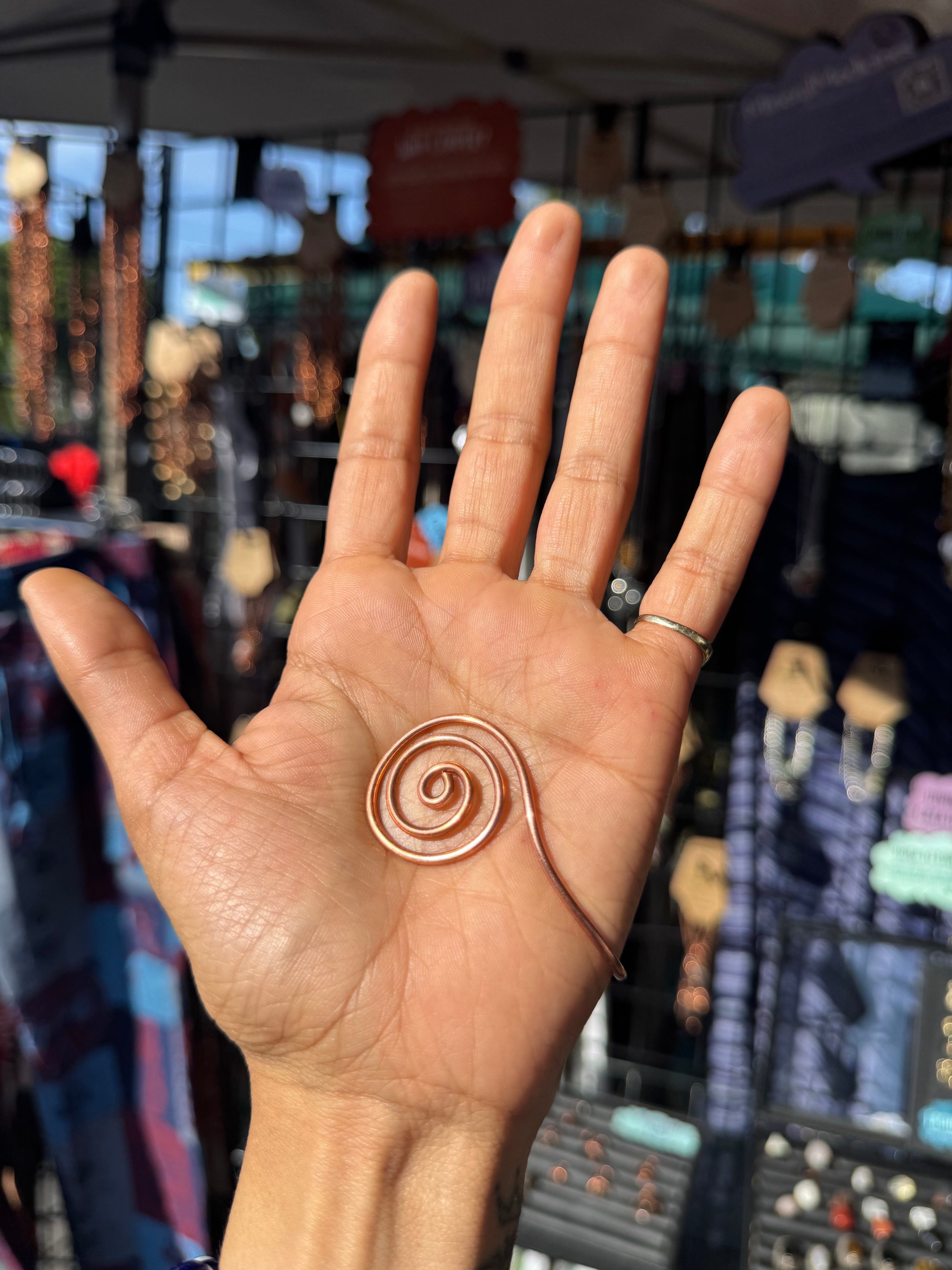 Palm Key — Handheld Copper Current