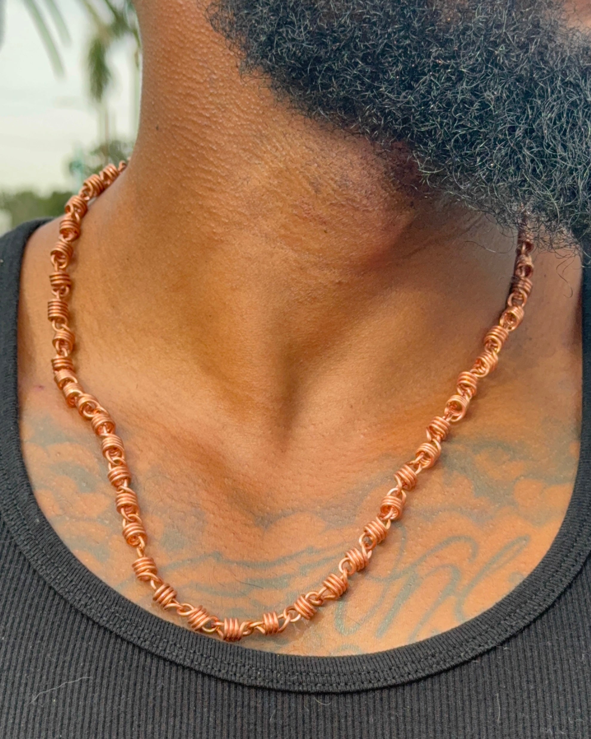 100% Copper NECK LINKS  • Choose Your Style •