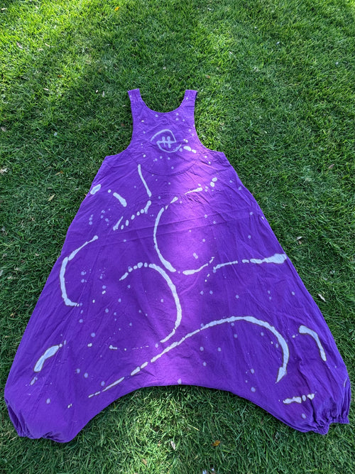 100% COTTON Jumper •Purple Tie-Dye L|XL•  1 of 1