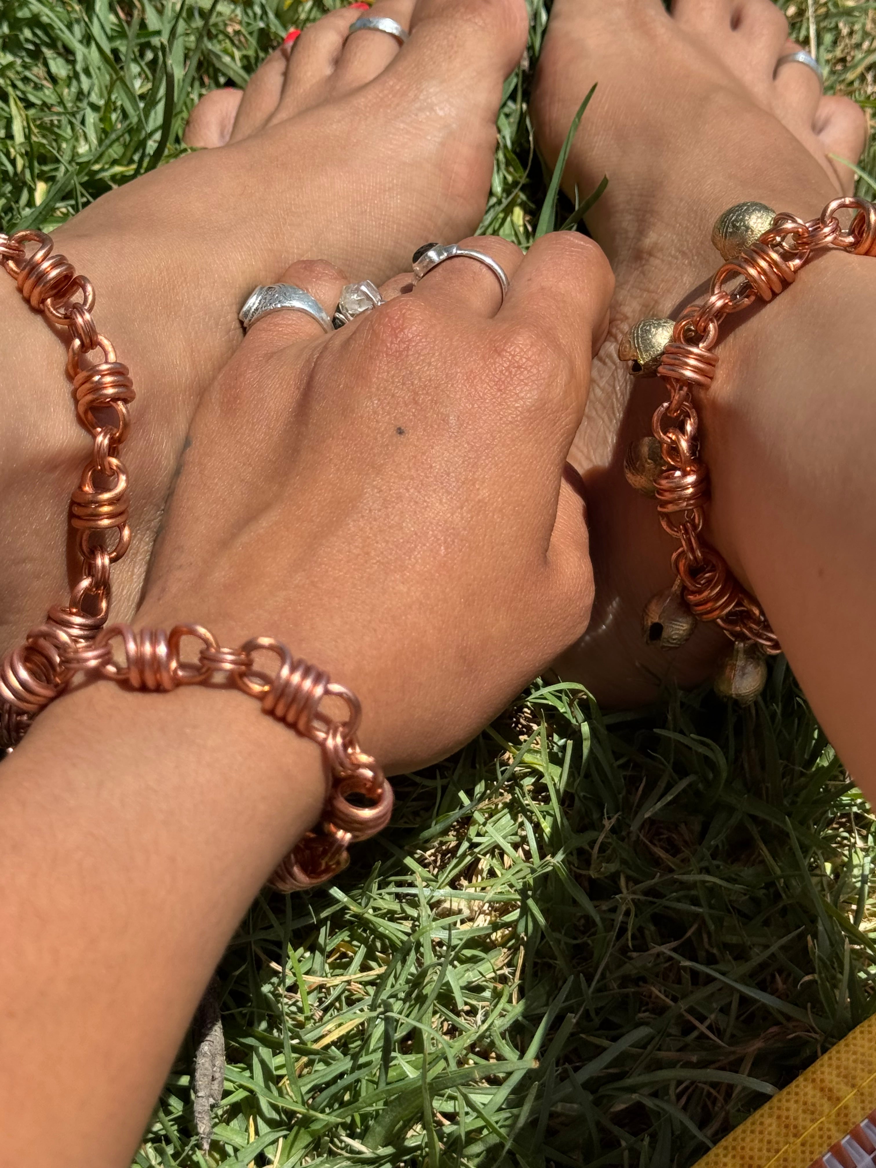 100% Copper ANKLET • Select Your Style •