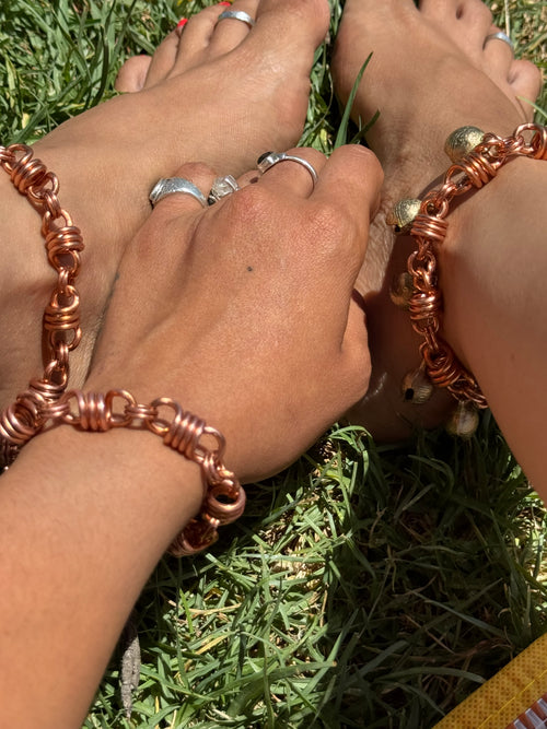 100% Copper ANKLET • Select Your Style •