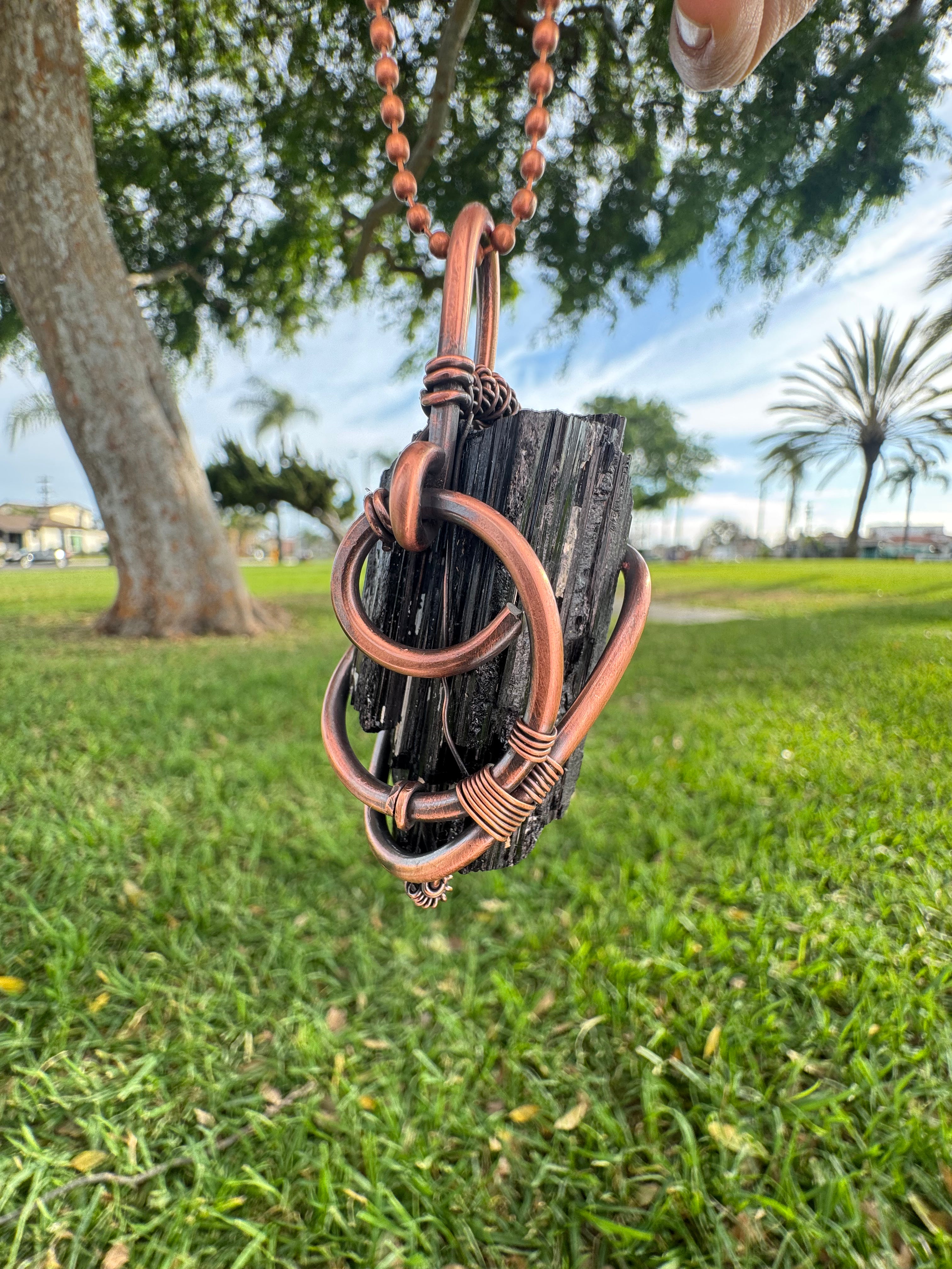 Black Tourmaline • Twisted Wraps •