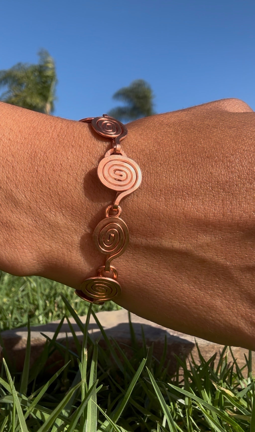 Spiral Connectors 𓋹 100% COPPER Links  𓋹