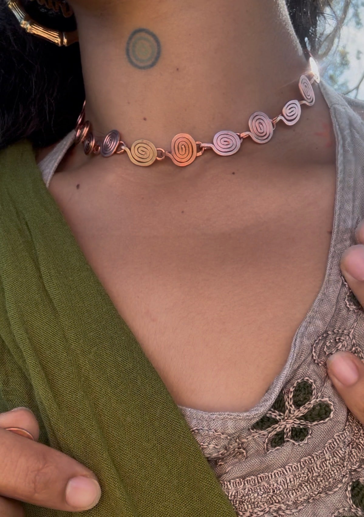 Spiral Connectors 𓋹 100% COPPER Links  𓋹