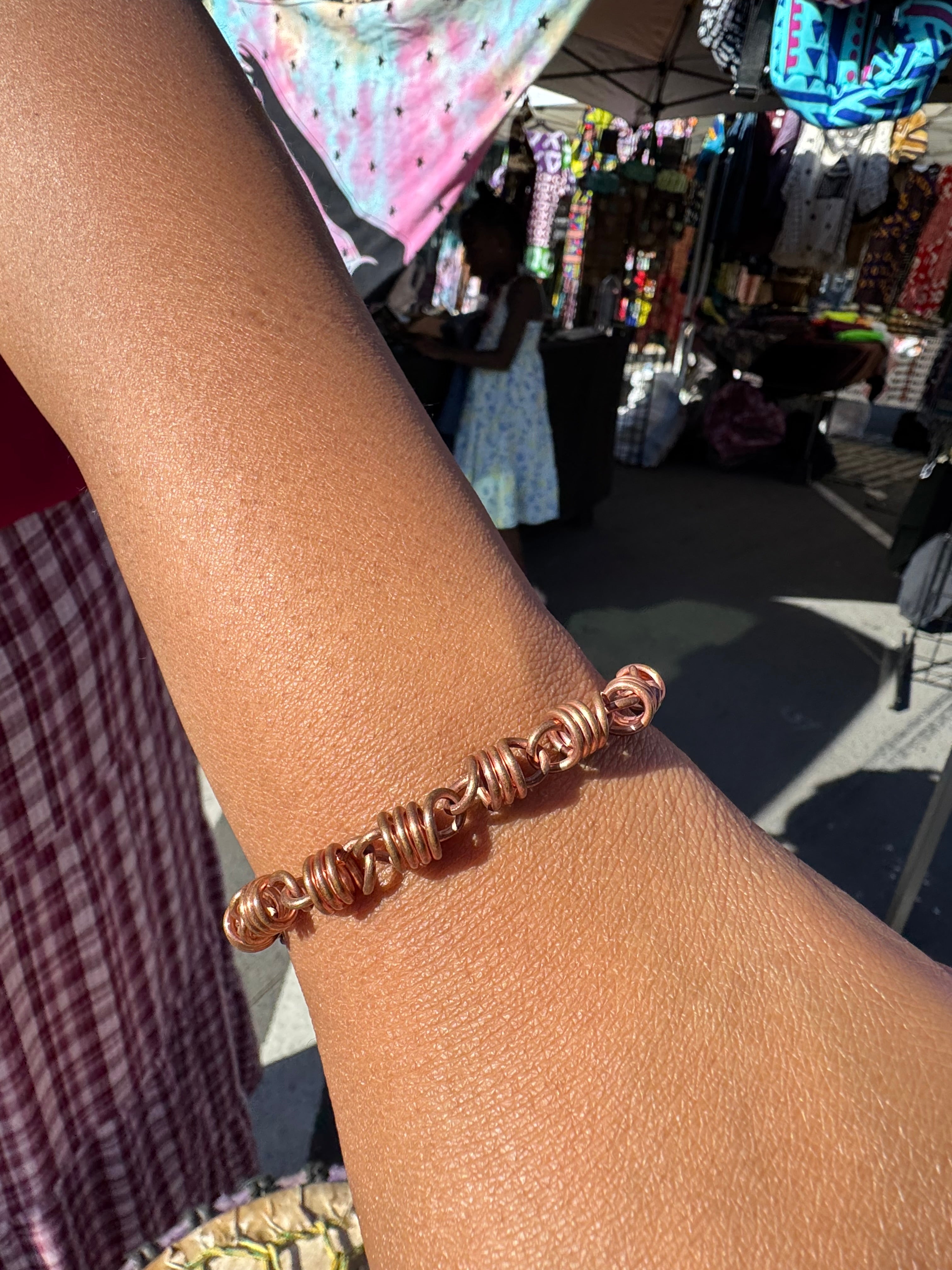 100% Copper WRIST LINKS • Choose Your Style •